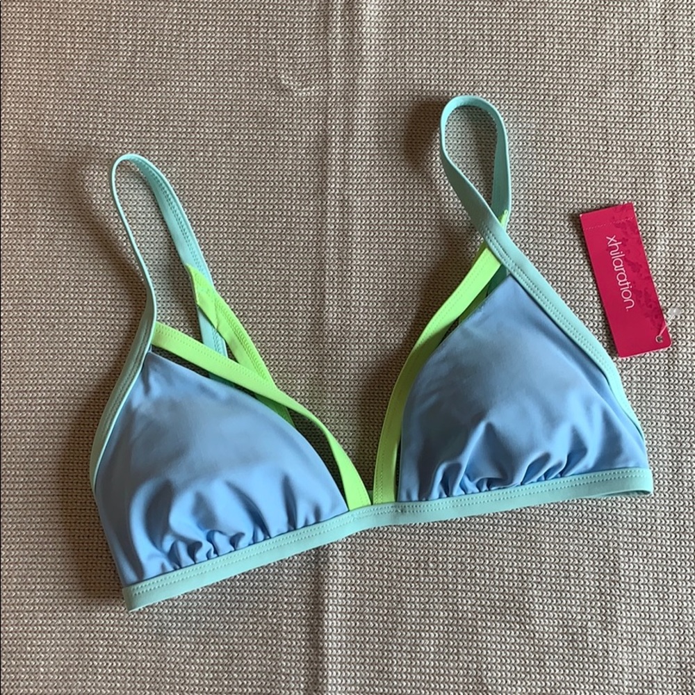 Target Xhilaration Bikini Top Light Blue